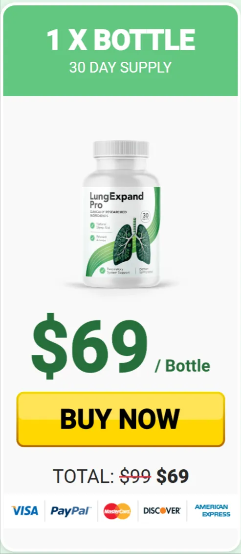 LungExpand Pro price 1 bottle